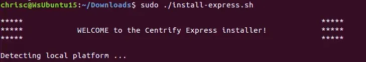 Upgrading Centrify Express Part 1