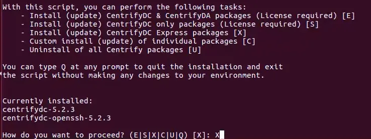 Upgrading Centrify Express Part 2