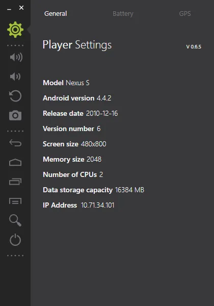 Xamarian Android Player IP Address
