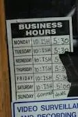 Business Hours