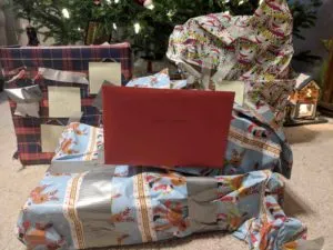 Wrapped Christmas Presents