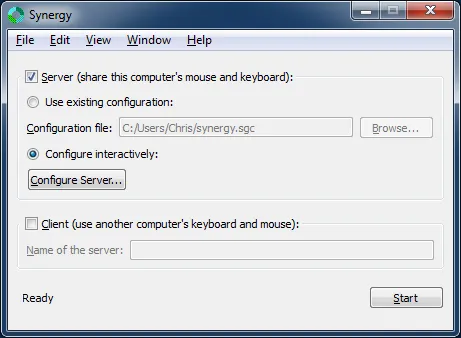 Synergy Server Main Synergy Server Main
