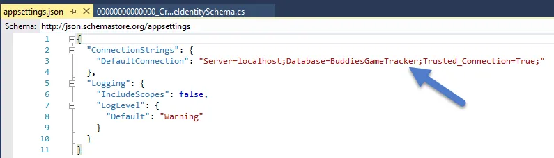Connection String In App Settings