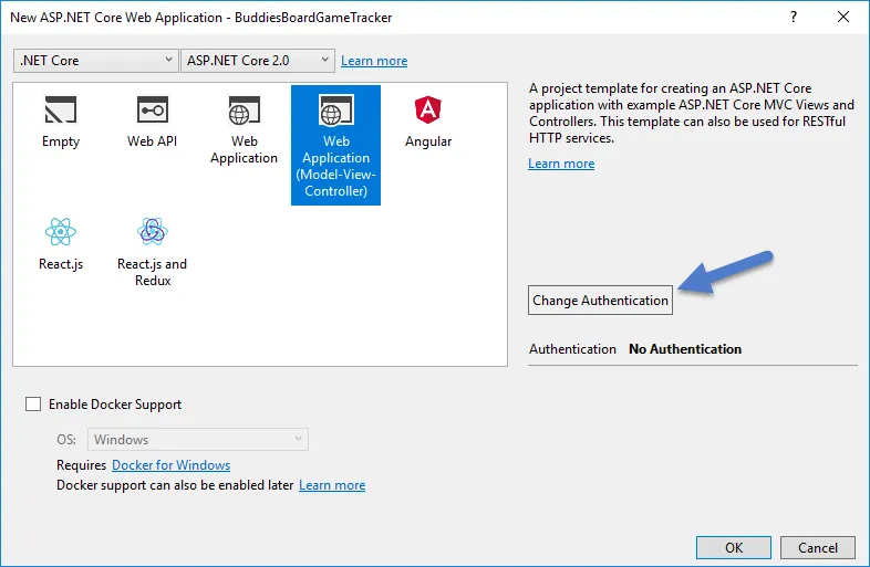 Creating New ASP .NET MVC