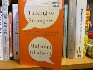 Taking to Strangers book cover.