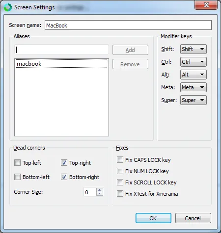 Synergy Server Config Right