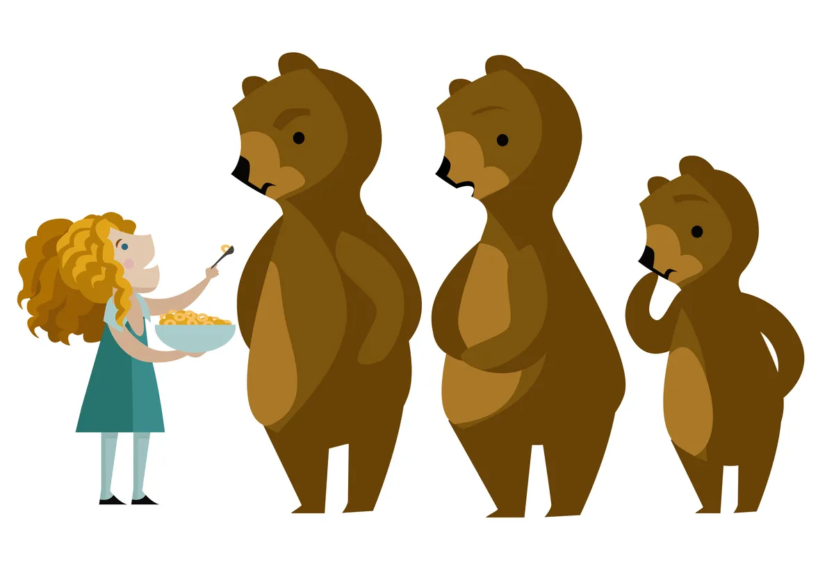 Goldilocks and the three bears