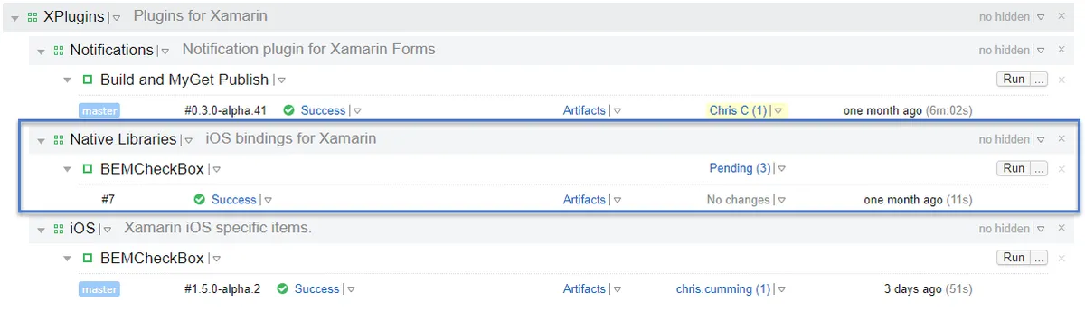 BEMCheckBox Project Layout