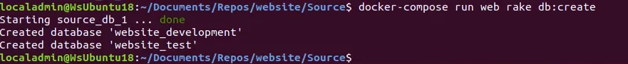 Create the Rails Databases