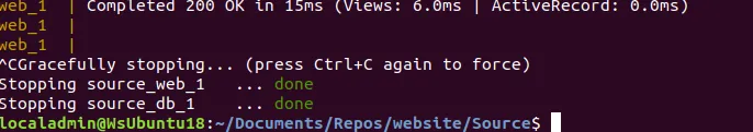 Stopping Containers