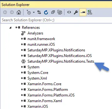 Reference Shared Test Project From iOS Project
