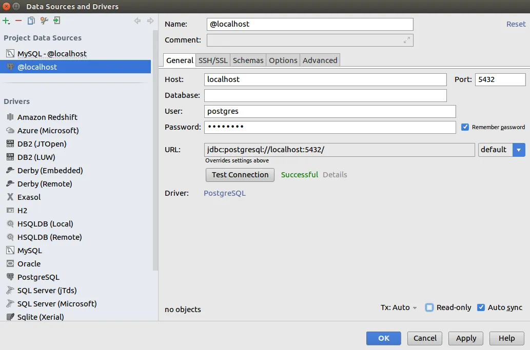 Test Database Connection