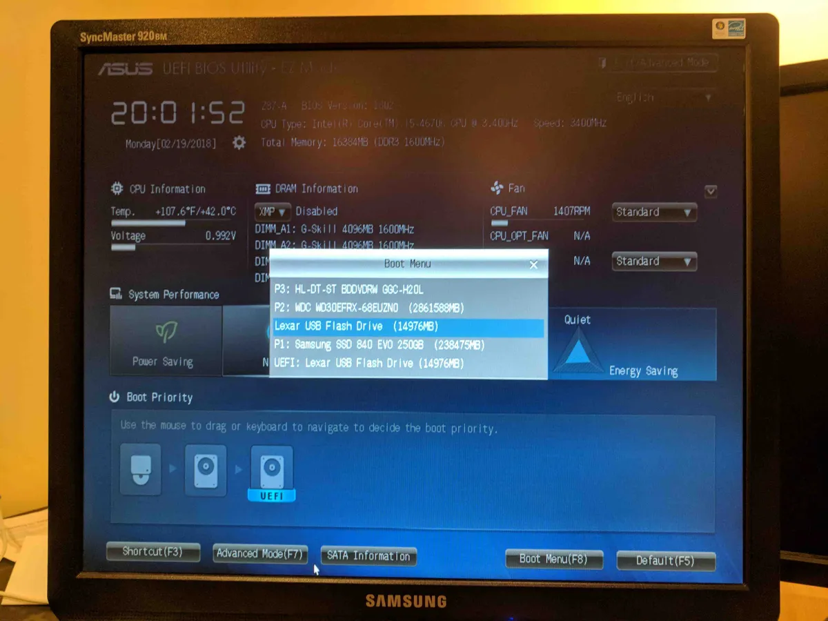 Boot From USB