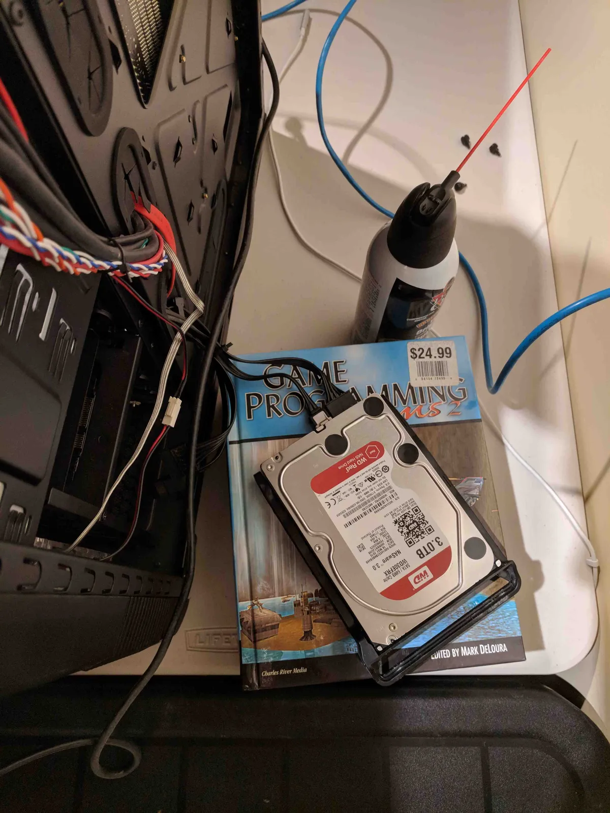 Connect Hard Drive to SATA Cable