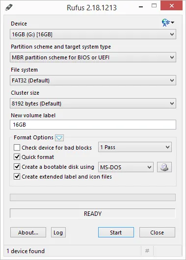 Rufus Create Bootable USB