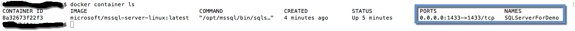 List Running Docker Images