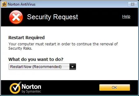 Norton Security Request Norton Security Request